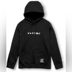 NEW- Twitch vs Street Fighter Hoodie COLOR: Black  SIZE: XS - Unisex